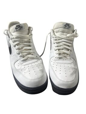 Nike Air Force 1 sneakers Low top profile Perforated toe box Size 14 Pre-Owned